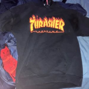 Thrasher Hoodie Men’s (Small)